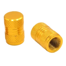 SEFIS valve caps for motorbike gold