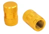 SEFIS valve caps for motorbike gold