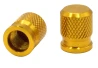 SEFIS CNC valve caps for motorbike gold