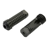 SEFIS CNC Race footpegs black