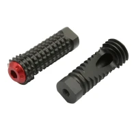 SEFIS CNC Race footpegs red