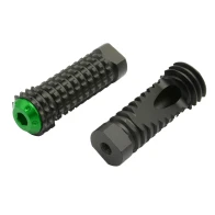 SEFIS CNC Race footpegs green