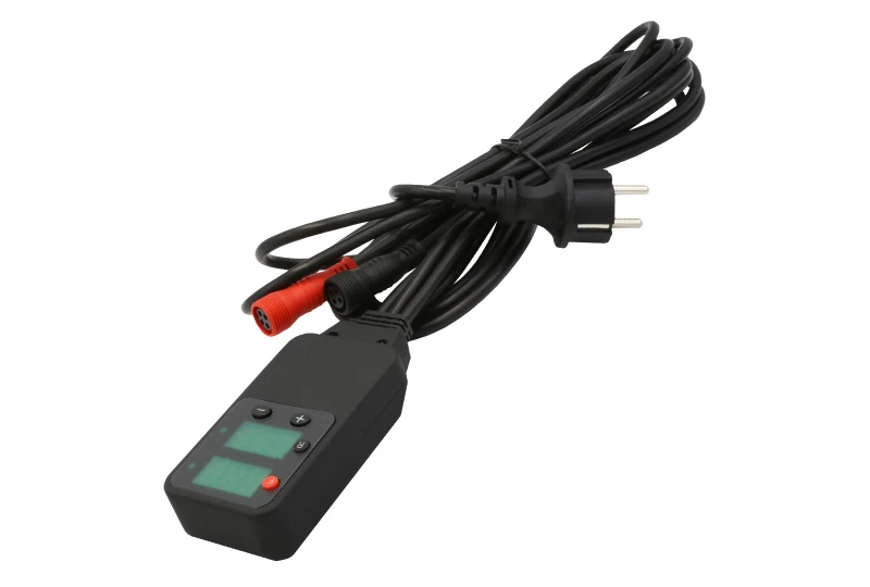 SEFIS Digital control unit and wiring for tire warmers - temperature up to 120°