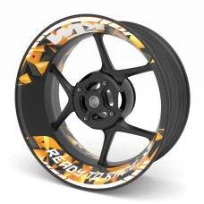 SEFIS dvoudílné polepy na kola KTM