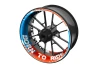 SEFIS one-piece wheel decals BORN TO RIDE