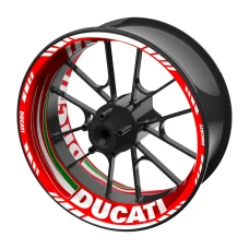 SEFIS one-piece wheel decals DUCATI