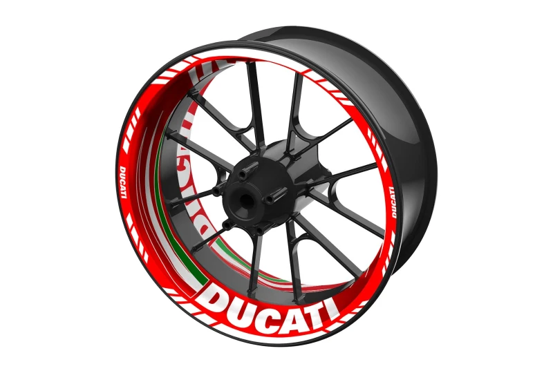 SEFIS one-piece wheel decals DUCATI