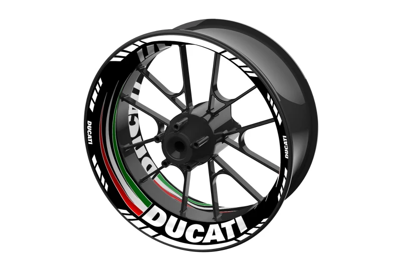 SEFIS one-piece wheel decals DUCATI