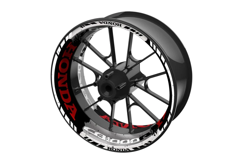 SEFIS one-piece wheel decals HONDA CB1000R