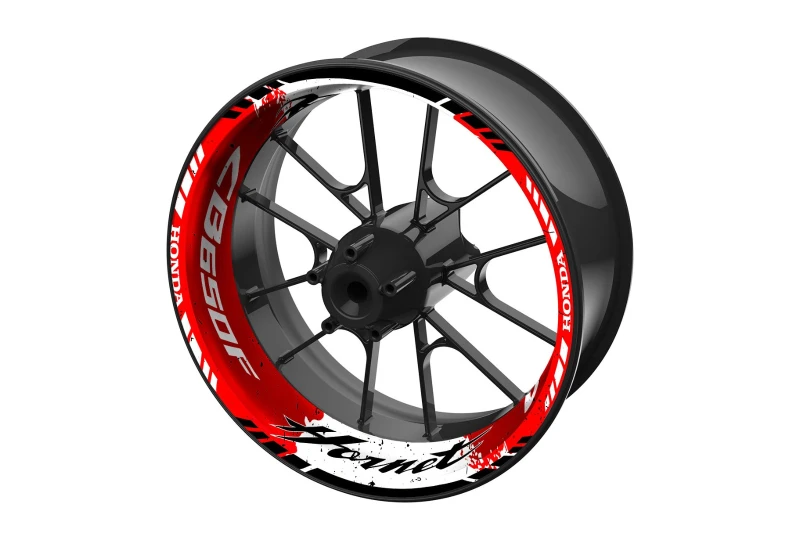 SEFIS one-piece wheel decals HONDA CB650F