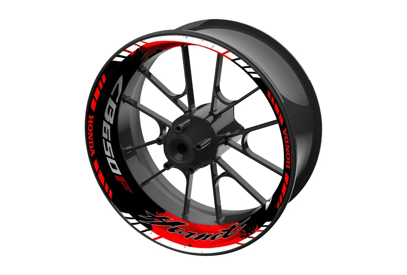 SEFIS one-piece wheel decals HONDA CB650F