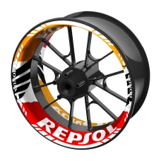 SEFIS one-piece wheel decals HONDA REPSOL
