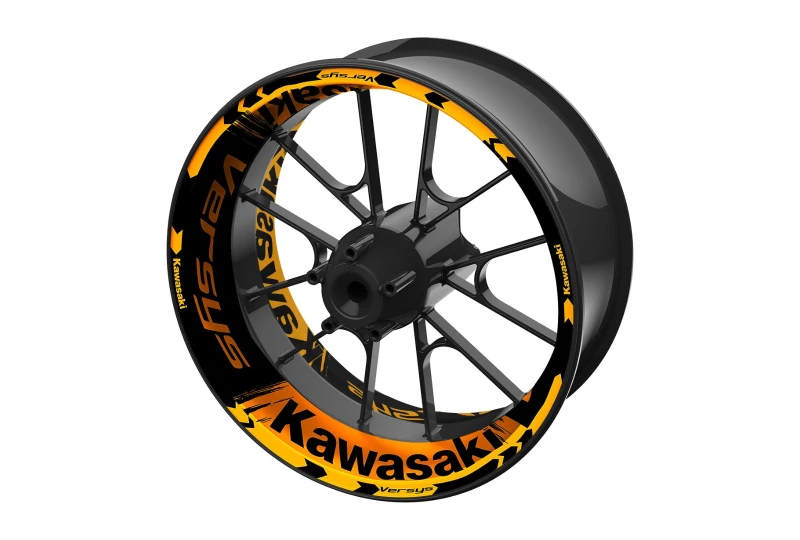 SEFIS one-piece wheel decals KAWASAKI VERSYS