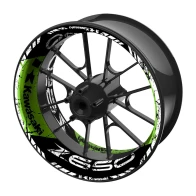 SEFIS one-piece wheel decals KAWASAKI Z650