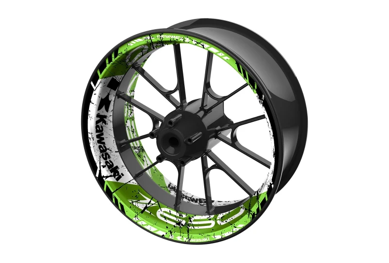 SEFIS one-piece wheel decals KAWASAKI Z650