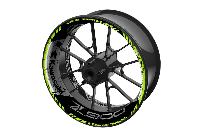 SEFIS one-piece wheel decals KAWASAKI Z900