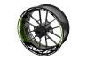 SEFIS one-piece wheel decals KAWASAKI ZX-6R