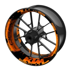 SEFIS one-piece wheel decals KTM 1290 SUPERDUKE