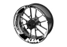 SEFIS one-piece wheel decals KTM 1290 SUPERDUKE