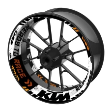 SEFIS one-piece wheel decals KTM READY TO RACE