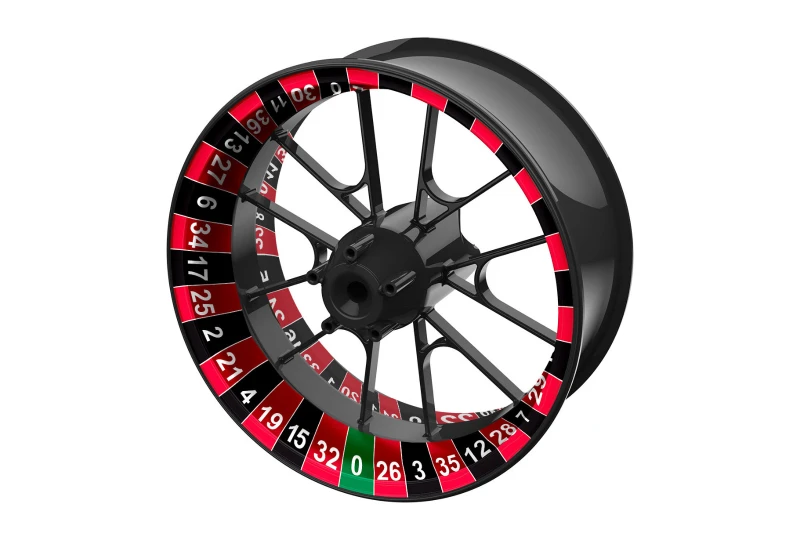 SEFIS one-piece wheel decals Roulette