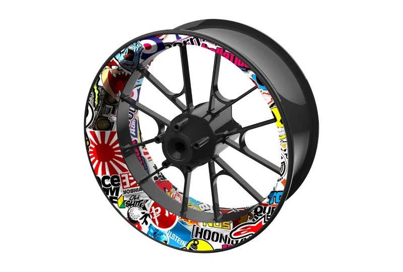 SEFIS one-piece wheel decals STICKER