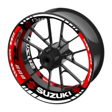 SEFIS jednodílné polepy na kola SUZUKI GSR 600 černo-červená SEFIS jednodílné polepy na kola SUZUKI GSR 600 černo-červená