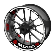 SEFIS jednodílné polepy na kola SUZUKI GSR 600 černo-šedá SEFIS jednodílné polepy na kola SUZUKI GSR 600 černo-šedá
