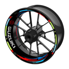 SEFIS jednodílné polepy na kola SUZUKI GSX-R 750 černá SEFIS jednodílné polepy na kola SUZUKI GSX-R 750 černá