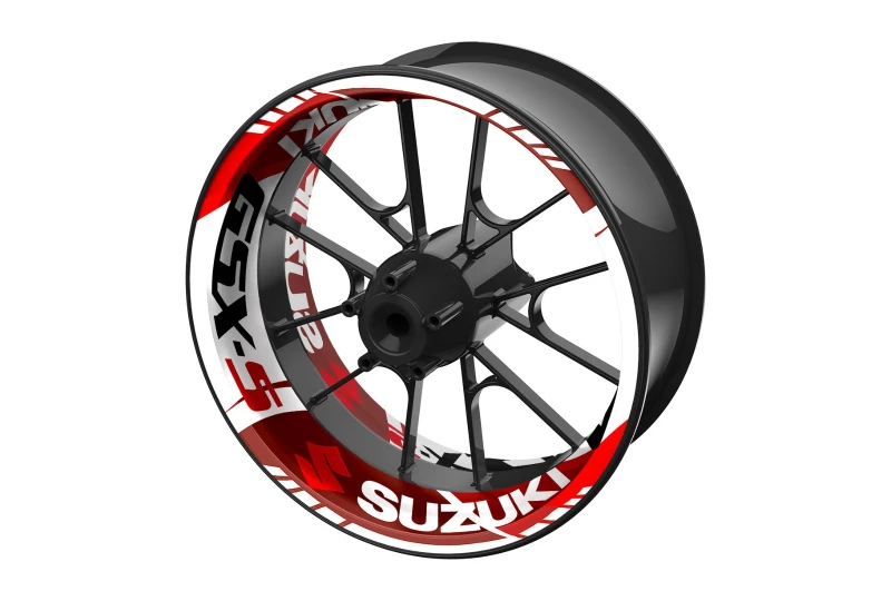 SEFIS one-piece wheel decals SUZUKI GSX-S