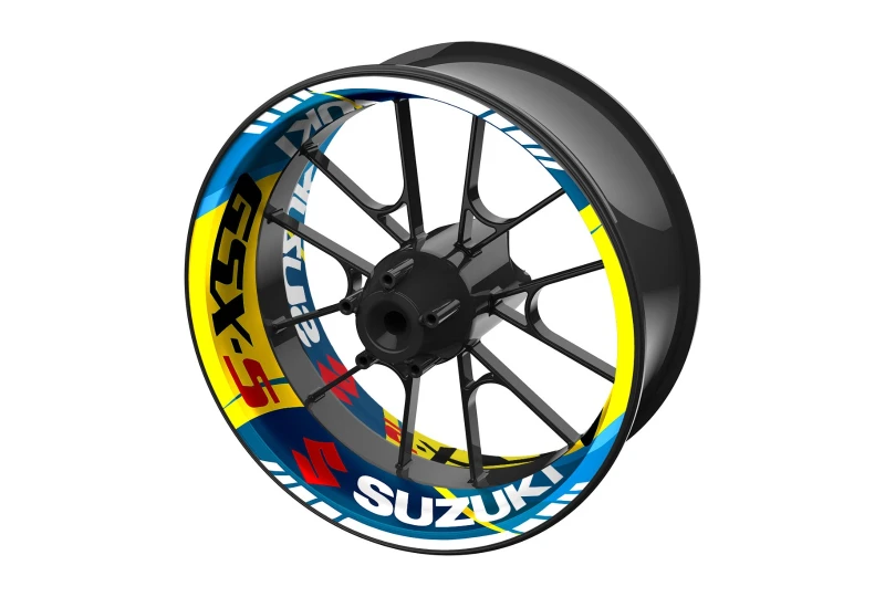 SEFIS one-piece wheel decals SUZUKI GSX-S