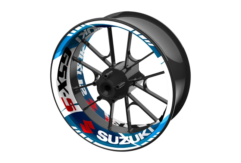 SEFIS one-piece wheel decals SUZUKI GSX-S