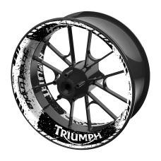 SEFIS one-piece wheel decals TRIUMPH Street Triple