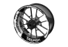 SEFIS one-piece wheel decals TRIUMPH Tiger 1200 Alpine edition