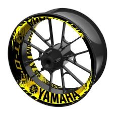 SEFIS jednodílné polepy na kola YAMAHA MT-07 černo-žlutá SEFIS jednodílné polepy na kola YAMAHA MT-07 černo-žlutá