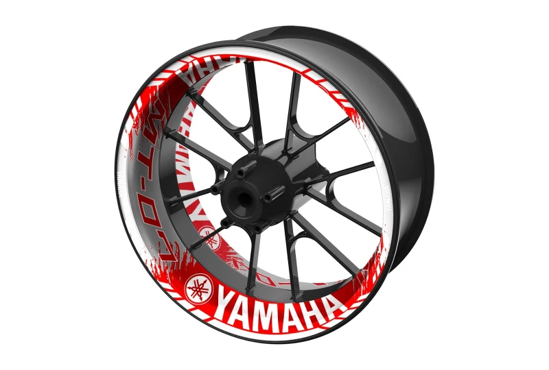 SEFIS one-piece wheel decals YAMAHA MT-07