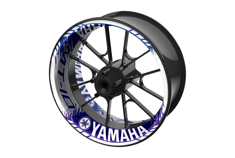 SEFIS one-piece wheel decals YAMAHA MT-10