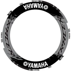 SEFIS jednodílné polepy na kola YAMAHA Tracer černo-šedé SEFIS jednodílné polepy na kola YAMAHA Tracer černo-šedé