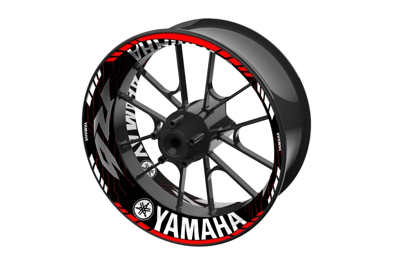 SEFIS one-piece wheel decals YAMAHA YZF-R6