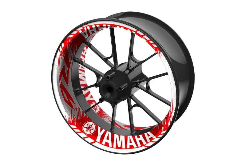 SEFIS one-piece wheel decals YAMAHA YZF-R6