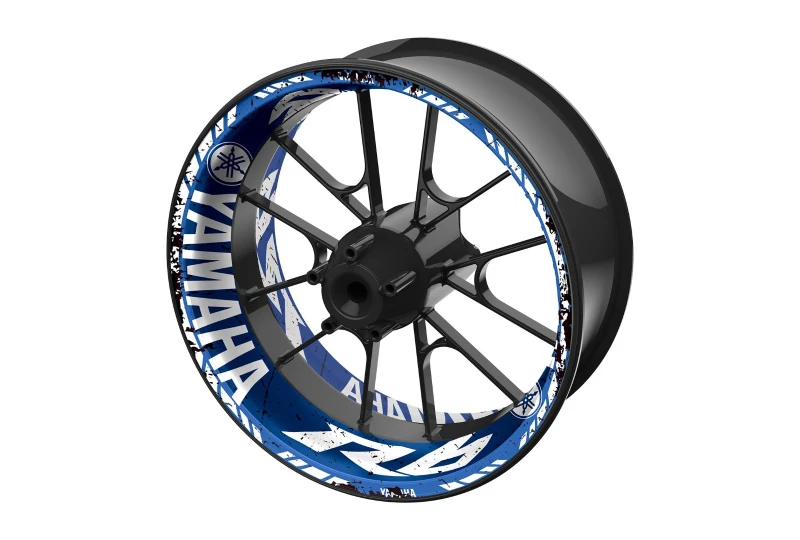 SEFIS one-piece wheel decals YAMAHA YZF-R6