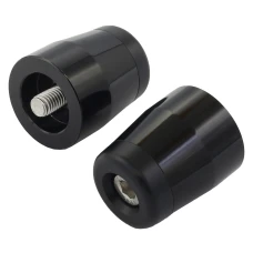 SEFIS Lead steel handlebar ends weights Kawasaki - black SEFIS Lead steel handlebar ends weights Kawasaki - black