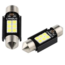SEFIS sufit LED bulb 31mm 12V C5W 6SMD CANBUS white SEFIS sufit LED bulb 31mm 12V C5W 6SMD CANBUS white