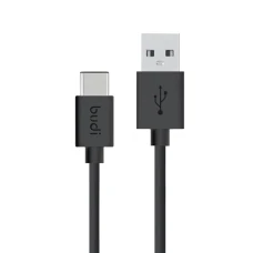 SEFIS Budget charging data cable with USB-A and USB-C connectors 1.2 m black