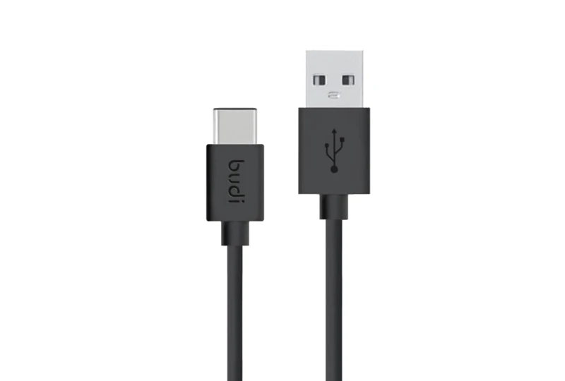 SEFIS Budget charging data cable with USB-A and USB-C connectors 1.2 m black