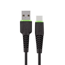 SEFIS charging data cable GR2 with connectors USB-A and USB-C 1,2m black