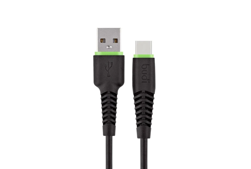 SEFIS charging data cable GR2 with connectors USB-A and USB-C 1,2m black