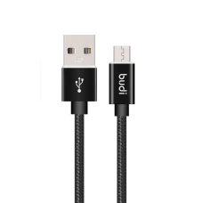 SEFIS charging data cable with USB-A and Micro-USB connectors 1m black with braid SEFIS charging data cable with USB-A and Micro-USB connectors 1m black with braid
