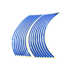 SEFIS Complete Strips Wheel Motorcycle reflective blue SEFIS Complete Strips Wheel Motorcycle reflective blue