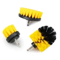 SEFIS set of 3 brush attachments for a drill - medium